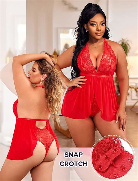 Plus Size Lingerie Nightwear