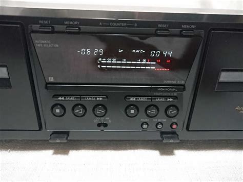 Sony Tc We475 Dual Twin Stereo Cassette Tape Deck Recorder Player Fully Working Ebay