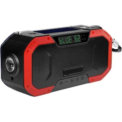 Liwi Radio Solaire Manivelle Avec Bluetooth Am Fm Portable Mah