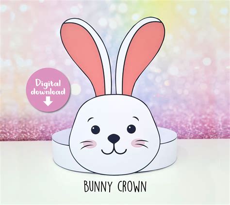 cara membuat bunny hat dari kertas 2