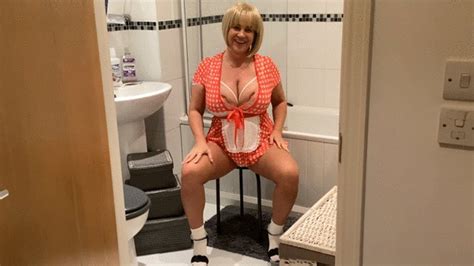 Braces In Bathroom New Uniform Busty British Babe CherryB Clips4sale
