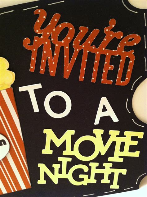 Made Especially For You: Movie Night Invitation