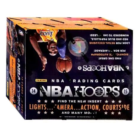 NBA Panini 2024 25 Hoops Basketball Trading Card BLASTER Box 6 Packs