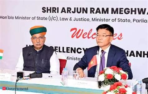 India Vietnam Mou On Law And Justice India Vietnam Discuss