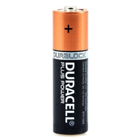 Pile AA LR6 alcaline 1 5V Duracell plus power idéal mécanisme