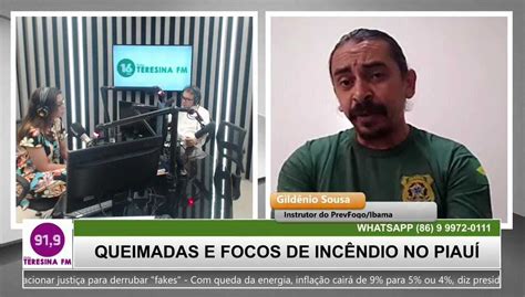 Instrutor Do Prevfogo Cita Medidas Para Conter Queimadas E Inc Ndios