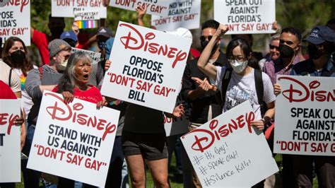 Disney Employees Stage Walk Out Over Companys Stance On Floridas Dont Say Gay Bill Blavity