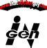 Jurassic Park INGEN logo sticker