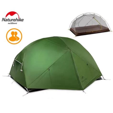 Naturehike Barraca Mongar 2 Ultralight Autoportante Verde Shopee Brasil