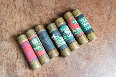 Vintage Fuses Set Of 7 Various Fuses Etsy
