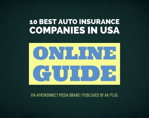 Top Best Auto Insurance Companies In Usa Best Auto Insurance