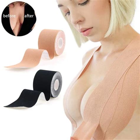 Women Nude Body Tape Box Invisible Bra Waterproof Hypoallergenic Breast Lift Boob Push Up Boob