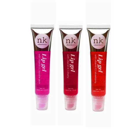 Nicka K Nk Lip Gel Lip Gloss Display Mixed 48pcs