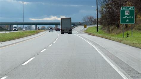 Sr 39 On The Indiana Toll Road Indiana