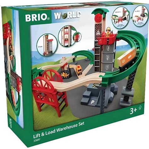 BRIO World Grand Circuit Plateforme Multimodale Coffret 32 Pieces