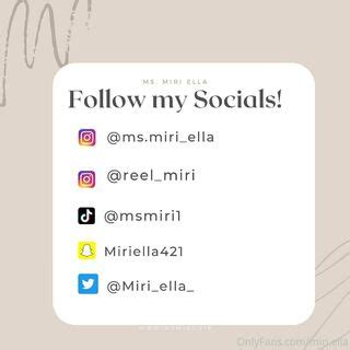 Miri Ella Https Miri Ella Ms Miri Nude Onlyfans Nudostar Tv