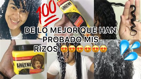 RUTINA COMPLETA LAVADO MÁS DEFINICIÓN CABELLO AFRO RIZADO CON LOS