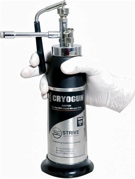 Strive New Liquid Nitrogen Spray Mini Cryo Gun Liquid Nitrogen Sprayer