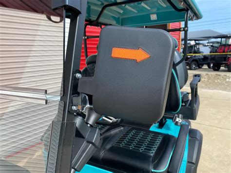 Teal Golf Cart Venom Ev Strike 4