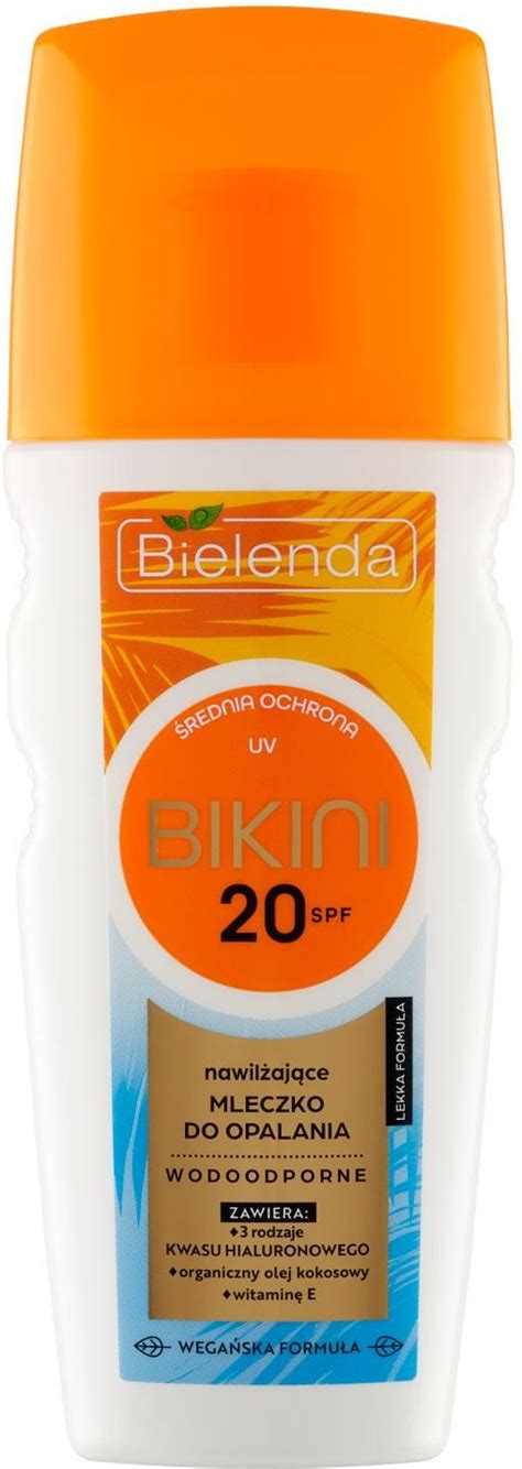 Bielenda Bikini SPF Nawilżające mleczko do opalania ml Opinie i ceny na Ceneo pl