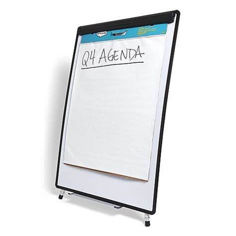 Staples® Advantage Presentation Easel, Whiteboard/Flipchart Surface at ...