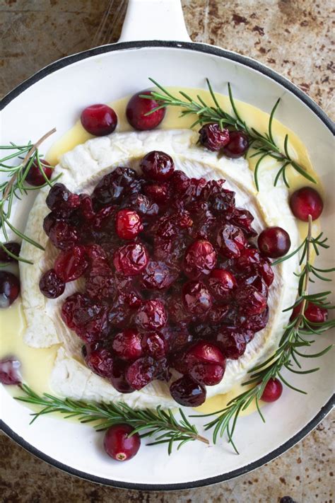 Baked Brie With Maple Roasted Cranberries The View From Great Island