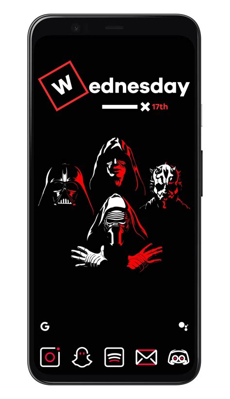 Theme The Dark Side Androidthemes