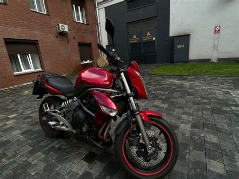 Купить б у Kawasaki ER n инжектор в Санкт Петербурге красный naked bike года по цене