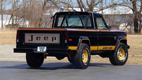 A Beautifully Restored 1978 Jeep J10 Golden Eagle Pickup