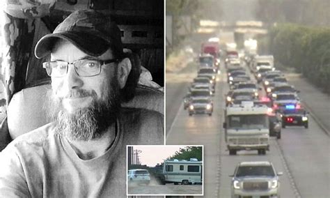 Hunt Continues For Armed Sex Offender Stephen Houk Daily Mail Online