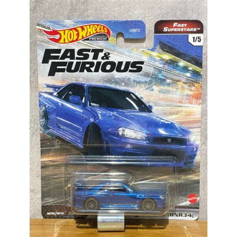 Hot Wheels 風火輪 NISSAN SKYLINE GT R R GTR 膠胎 蝦皮購物