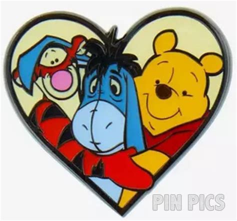 Pp Loungefly Pooh Eeyore Tigger Winnie The Pooh Hug Hearts Mystery Hot Topic