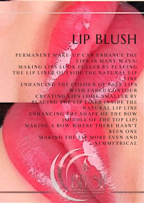 Mighty pink lip blush aftercare advice card zazzle – Artofit