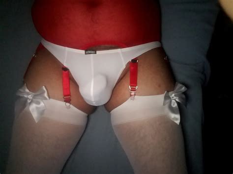 Red White Lingerie 10 Pics XHamster