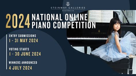 announcing   national  piano competition steinway