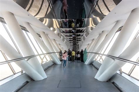 Riyadh Saudi Arabia December 1 2021 Interior Of Kingdom Centre Sky