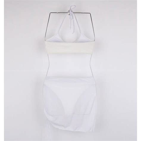 セット商品全 色カバーアップビキニセット ホワイト ブラック S M Laz bikini sun