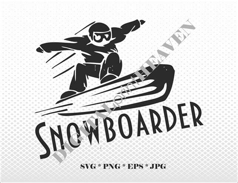 Snowboarder Svg File Snowboard Svg Snowboarder Svg Snowboard Svg