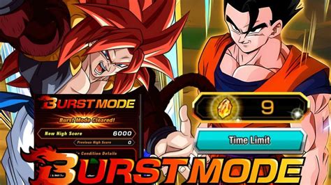 6000 POINTS NEW BURST MODE TIME LIMIT ONLY VS ULTIMATE GOHAN Dragon