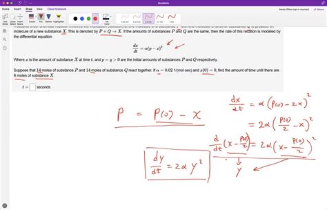 Solved A Second Order Chemical Reaction Involves The Interaction Collision Of One Molecule Of