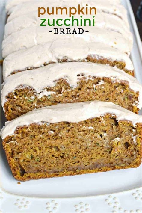 Pumpkin Zucchini Bread Shugary Sweets