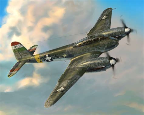 The Art of Gyula Pozsgay: Me-210 Ca1
