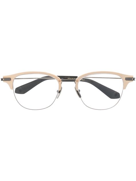 Dita Eyewear Iambic round-frame Glasses - Farfetch