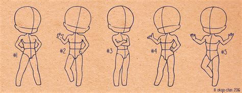 Chibi Men Bases 2 Chibi Chibi Body Drawing Techniques