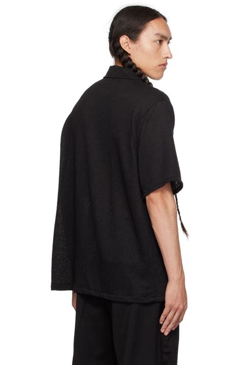 Our Legacy Box Shirt Black Garmentory