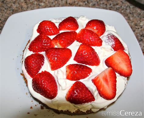 Miss Cereza Naked Cake De Fresas Con Nata
