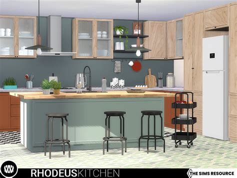 The Sims Resource Rhodeus Kitchen Part I