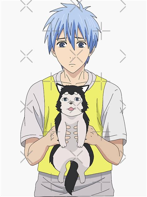 Kuroko And Nigou Sticker For Sale By Itskisaa Redbubble