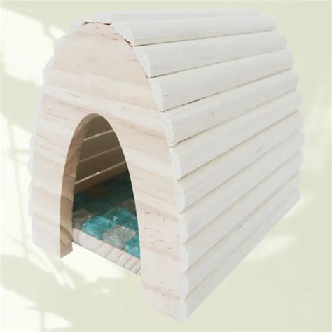 Cachette De Cochon D Inde Maison En Bois Pour Hamster Lit Hamsters