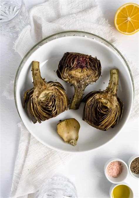 Oven Roasted Artichoke Halves